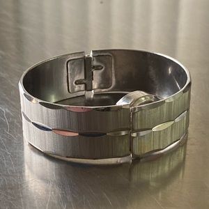 Vintage Leon Piradet Watch Bangle In Working Condition!!